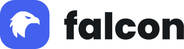 Present Online klant Falcon logo